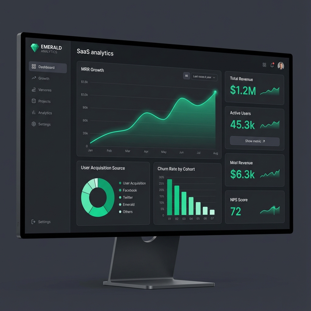 SaaS Analytics Dashboard